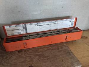 lot 175 image: Black & Decker Hinge Butt Template Kit