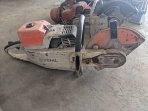 lot 173 image: Stihl TS 360 AVS Cutoff  Concrete Saw