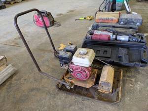 lot 209 image: Wacker Plate Compactor Model VPG 1550A
