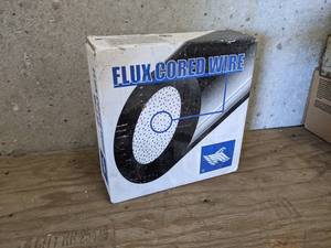 lot 244 image: NEW 10LB Spool Flux Core Welding Wire E71T-GS 0.035 Diameter