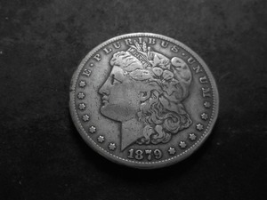 1879 CC  Morgan Silver Dollar