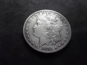 1881 CC Morgan Silver Dollar