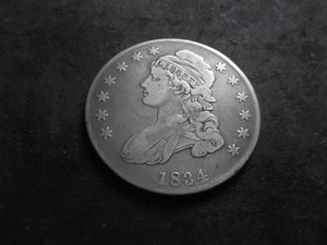 1834 Liberty Cap Bust Half Dollar