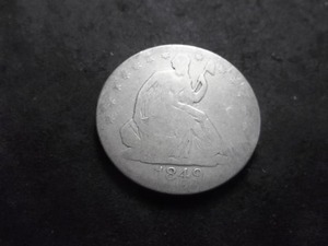 1849 O Seated Liberty Half Dollar