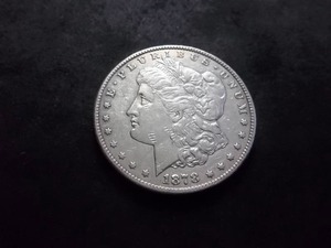 1878 S Morgan Silver Dollar