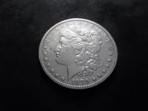 1879 O Morgan Silver Dollar