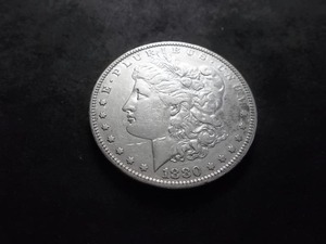 1880 O Morgan Silver Dollar Micro O