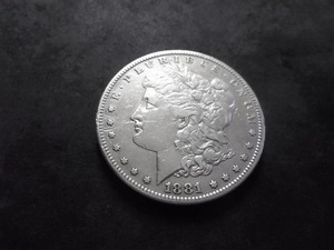 1881 S Morgan Silver Dollar