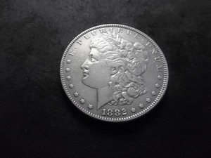 1882  Morgan Silver Dollar