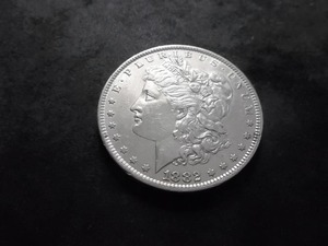 1882 O Morgan Silver Dollar