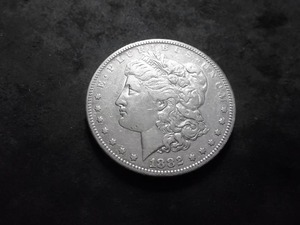 1882 S Morgan Silver Dollar