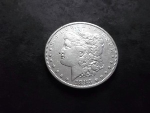 1883 O Morgan Silver Dollar