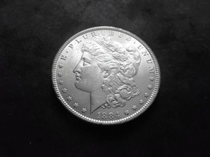 1884 Morgan Silver Dollar