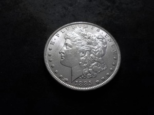 1885 Morgan Silver Dollar