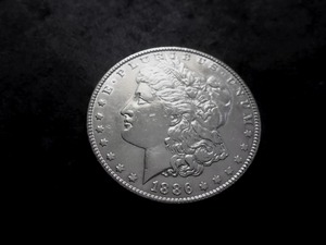 1886 Morgan Silver Dollar