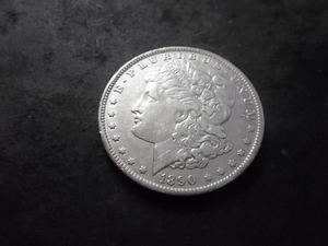 1890 O Morgan Silver Dollar