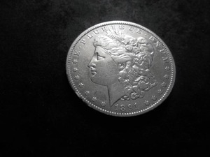 1891 O Morgan Silver Dollar
