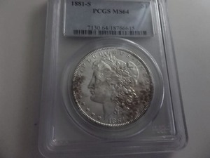 1883 O Morgan Silver Dollar