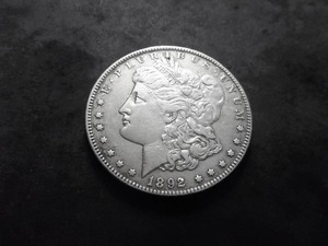 1892 Morgan Silver Dollar