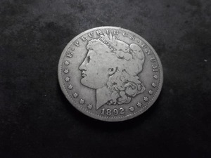 1892 S Morgan Silver Dollar