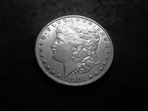 1901 O Morgan Silver Dollar