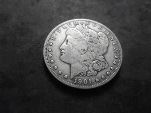 1901 S Morgan Silver Dollar