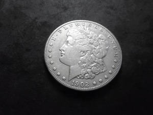 1902 O Morgan Silver Dollar