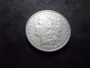 1904 Morgan Silver Dollar