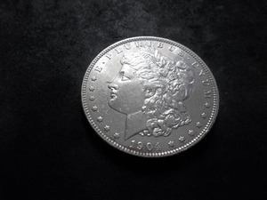 1904 O Morgan Silver Dollar