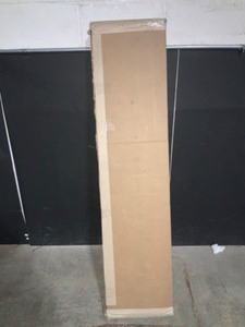 lot 42 image: PREPAC Cherry and Black Double Width Wall Storage. See Pictures
