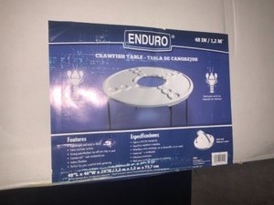 lot 48 image: Enduro 48 in. Crawfish Table. See Pictures