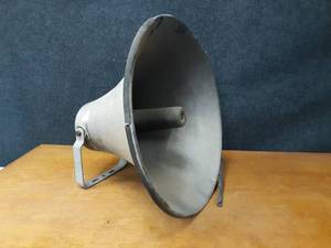 Large Aluminum Loudspeaker - 25 Diameter