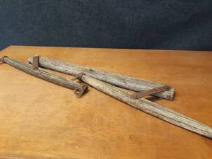 Antique Wood Evener - About 60 Wide