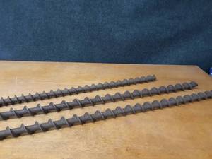 (3) Sections of 2 Diameter Steel Auger