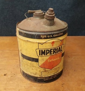 Imperial Refineries 5 Gallon Oil Can - Clayton MO