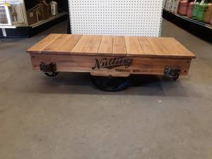 Nutting Rolling Warehouse Cart - Restored