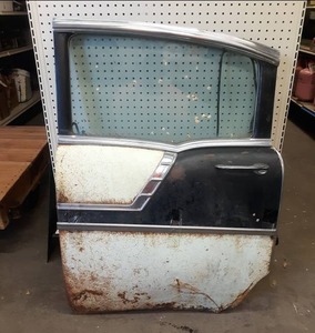 1956 Chevrolet Bel Air Drivers Side Door - Makes a Great wall Hanger