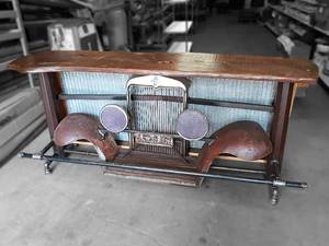 Custom Built 1930s Chevy Bar - Headlights Light Up