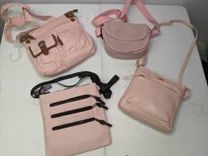 lot 147 image: Lot of (4) Pretty In Pink Purses