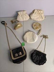 lot 97 image: Lot of (7) Purses and Clutches - Some Vintage