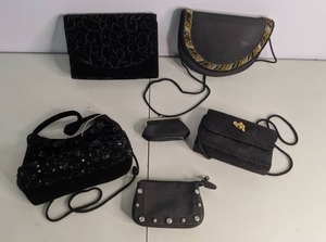 lot 99 image: Mixed Lot of (6) Purses Black