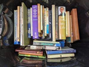 lot 261 image: Lot of books, Autobiographical, Devotional, Novels and Self-Help