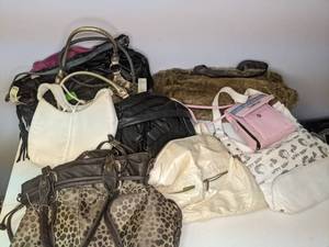 lot 285 image: Lot of Assorted Purses with Damage