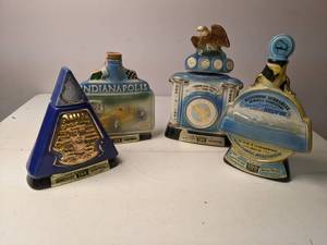 lot 44 image: Set of (4) James B. Beam Collectors Editions