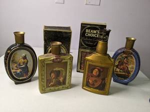 lot 47 image: Set of (4) Vintage James B. Beam Collectible Editions