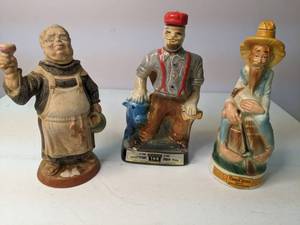 lot 31 image: Rare Vintage Barsottini, Jim Beam, and Cabin Still Decanters