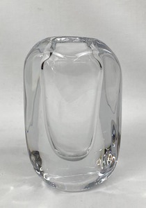 lot 32 image: Three Swedish Crystal Vases, All Signed Orrefors and Ksta Boda