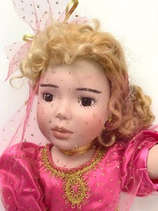 lot 76 image: American Artists Collection by Kais Inc. Porcelain Doll - Sheena