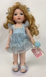 lot 97 image: Two Porcelain Dolls - Julia and Rosemarie