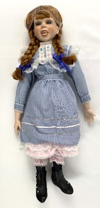 lot 111 image: World Gallery Porcelain Doll, Children of the White House - Helen Taft